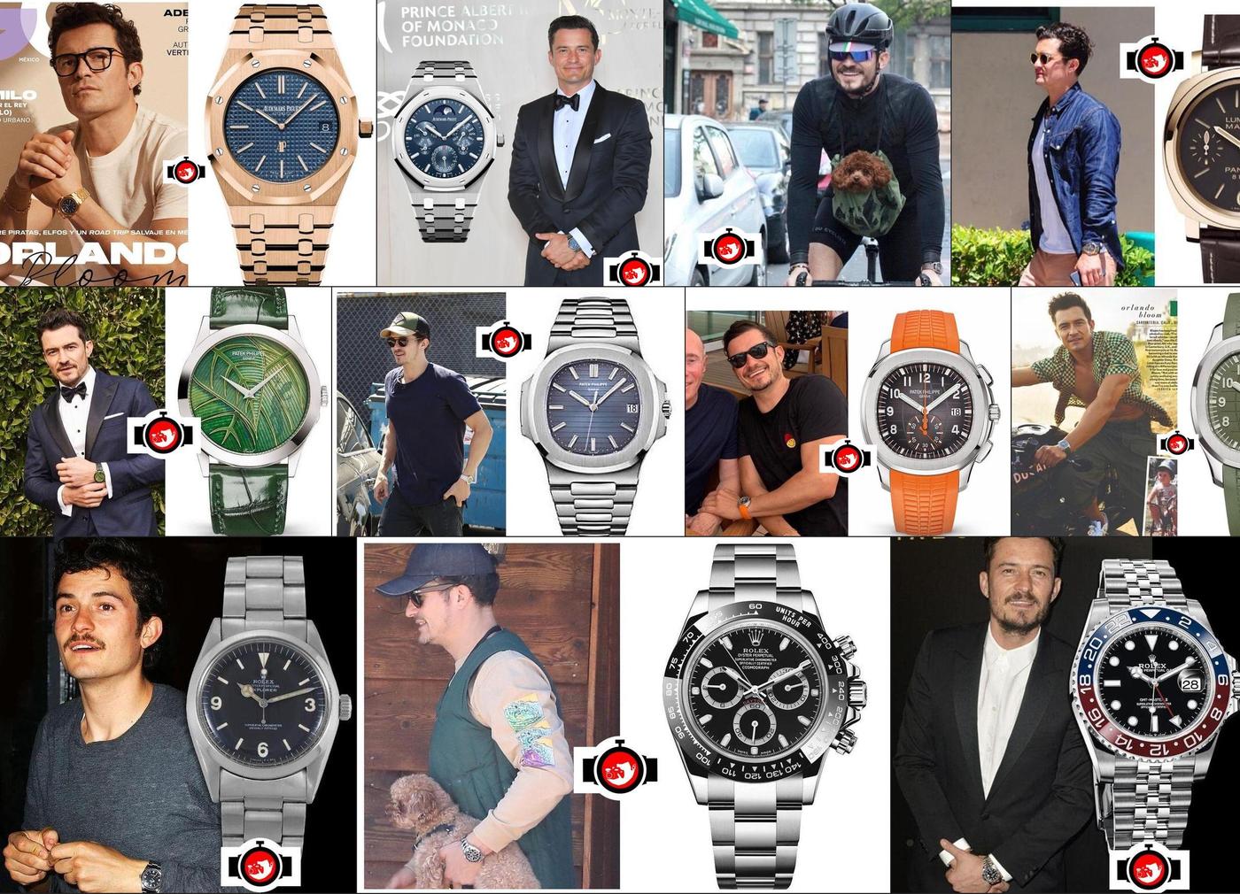 Discover Orlando Bloom's Luxurious Watch Collection 